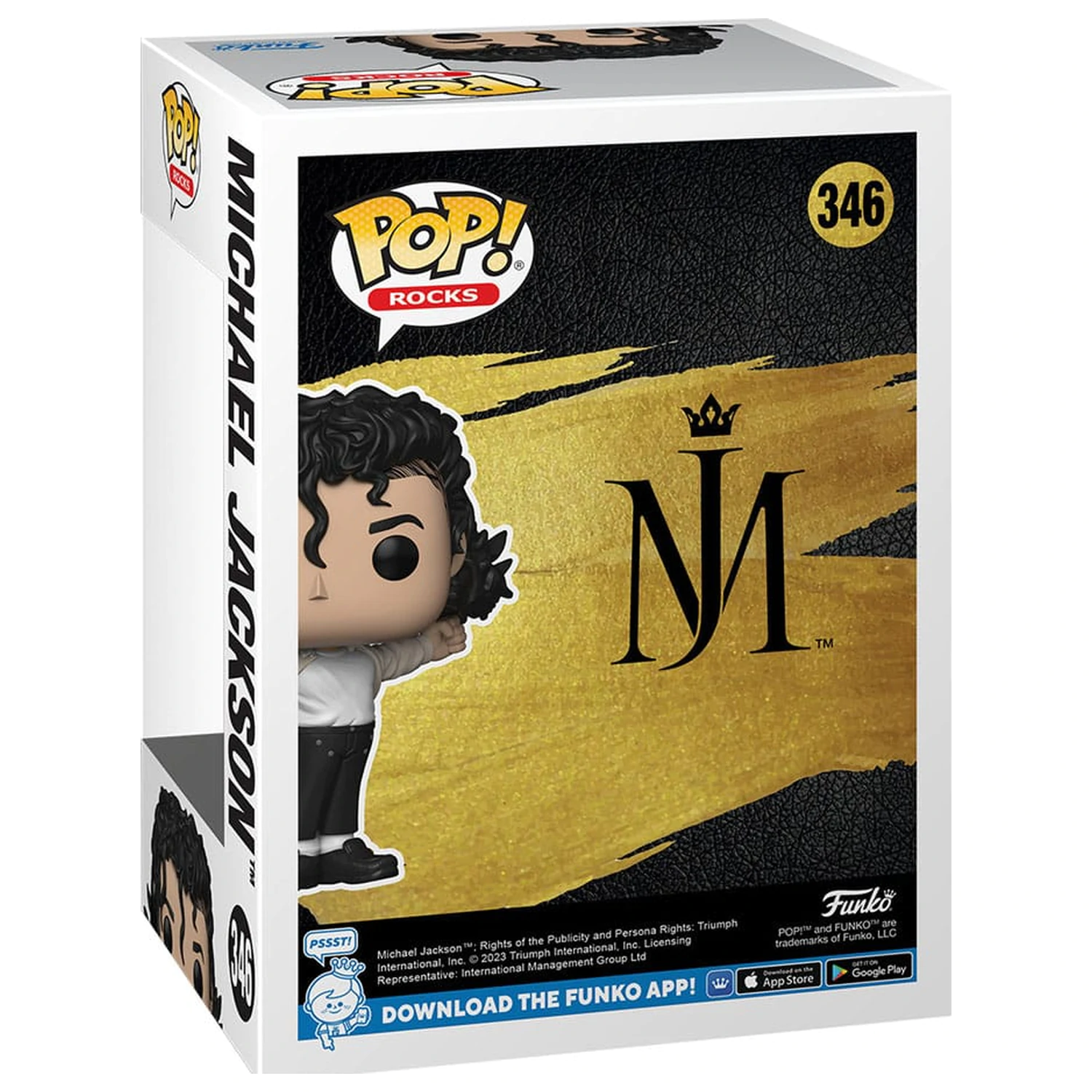 POP figure Michael Jackson Superbowl product photo
