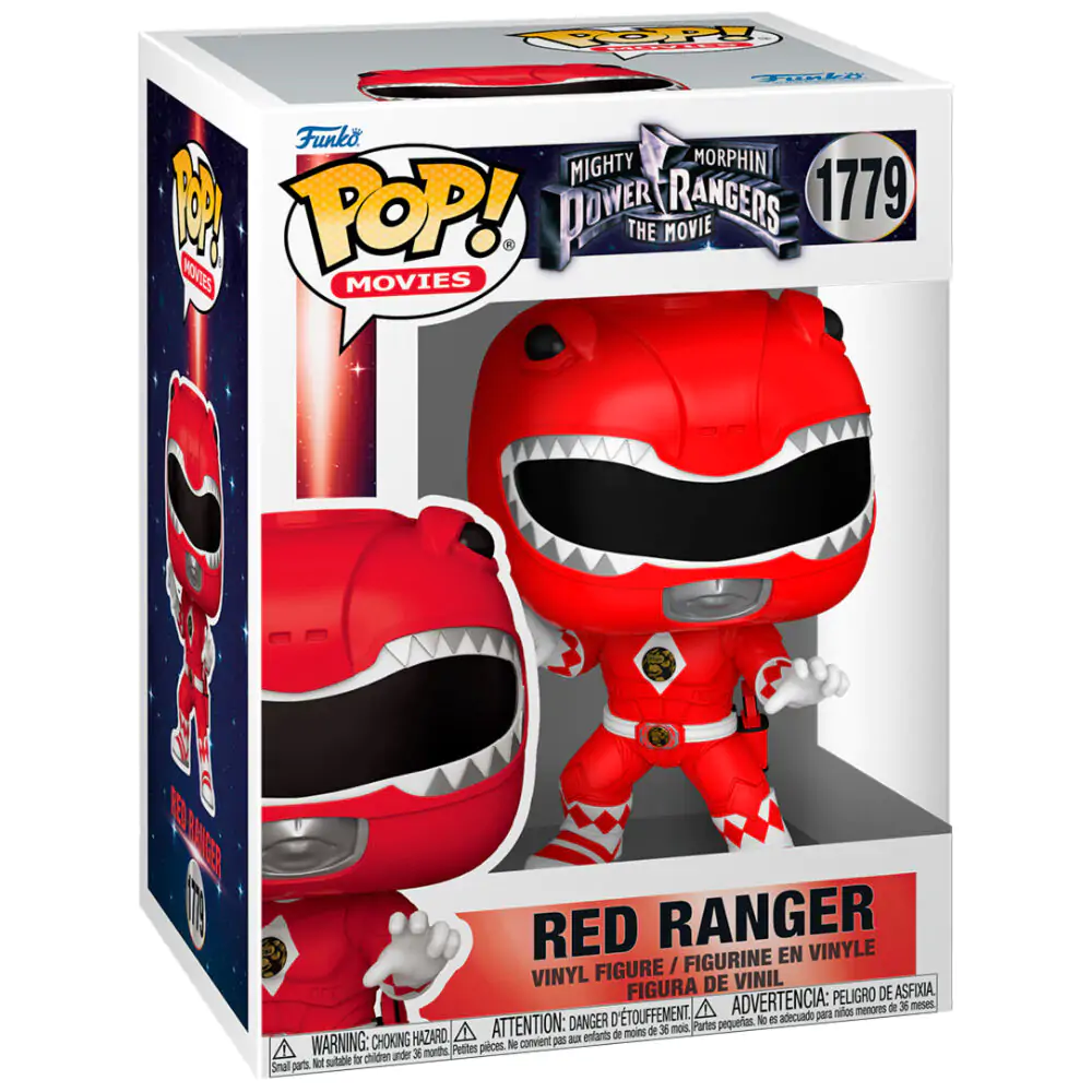 Funko POP figure Mighty Morphin Power Rangers Red Ranger product photo