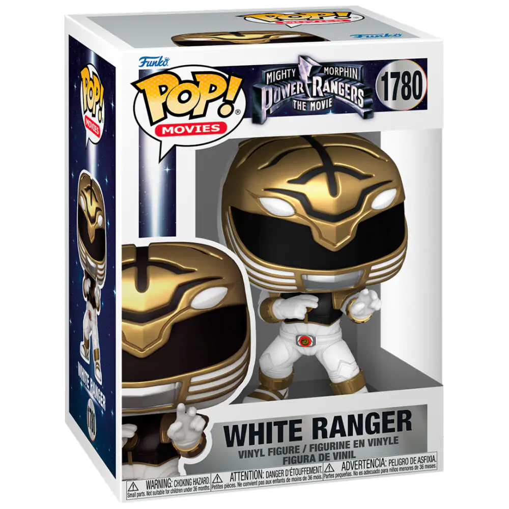 Funko POP figure Mighty Morphin Power Rangers White Ranger product photo