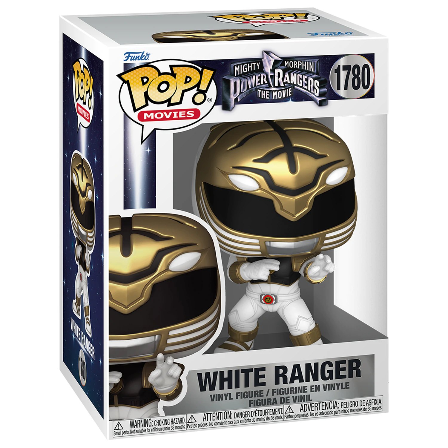 Funko POP figure Mighty Morphin Power Rangers White Ranger product photo