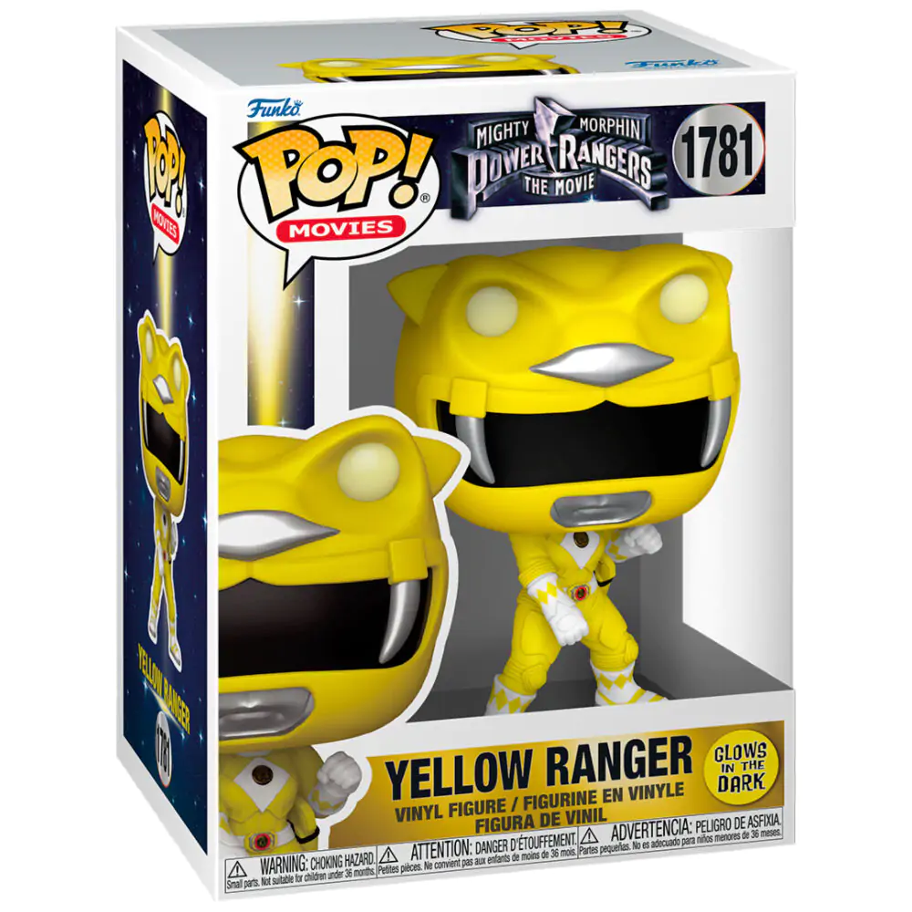 Funko POP figure Mighty Morphin Power Rangers Yellow Ranger product photo