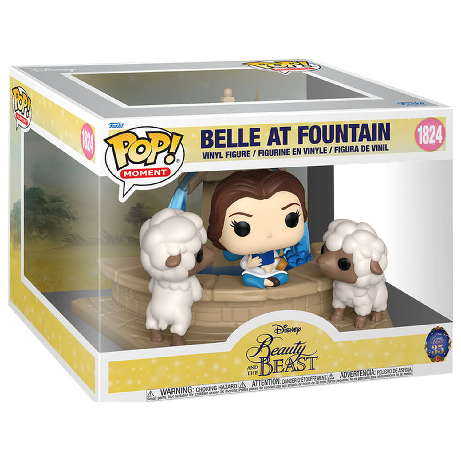 Funko POP figure Moment Disney Beauty And The Beast Belle at Fountain product photo