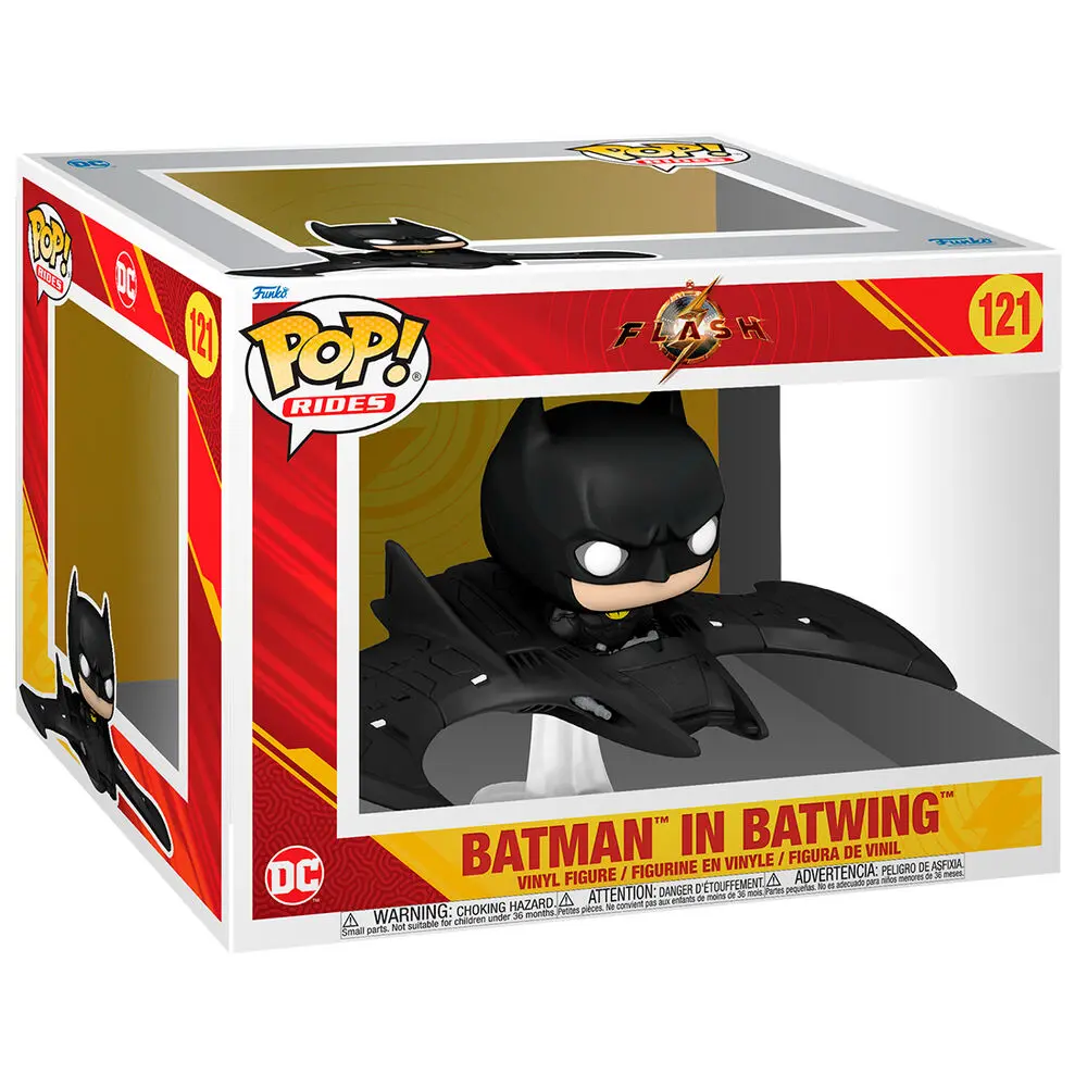 The Flash POP! Rides Super Deluxe Vinyl Figure Batman in Batwing 13 cm termékfotó