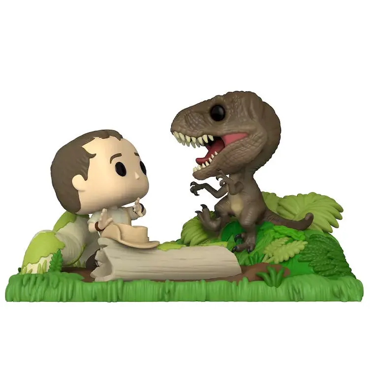 POP figure Moment Jurassic Park Muldoon Raptor Hunt Exclusive product photo