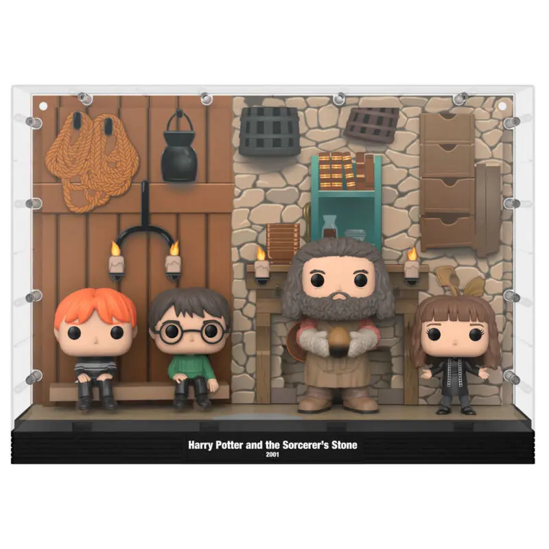 Harry Potter POP Moments Deluxe Vinyl Figures 4-Pack Hagrid's Hut 9 cm termékfotó