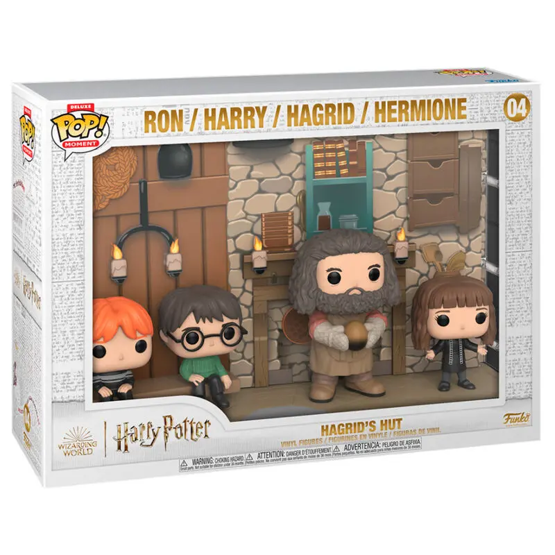 Harry Potter POP Moments Deluxe Vinyl Figures 4-Pack Hagrid's Hut 9 cm termékfotó