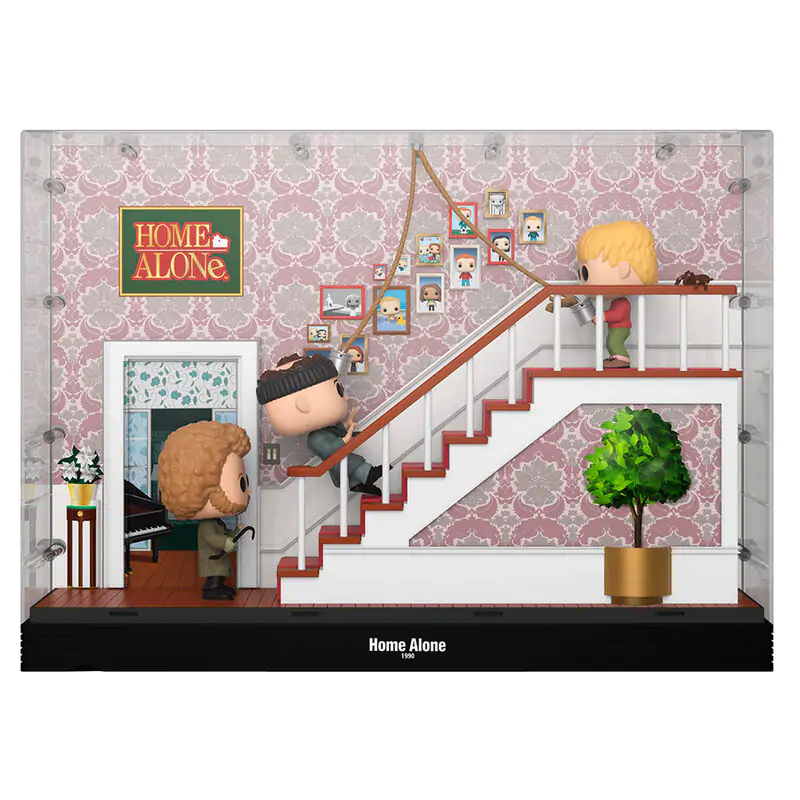 Funko POP figure Moments Deluxe Home Alone Staircase product photo