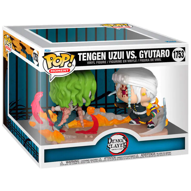 Funko POP figure Moments Demon Slayer Kimetsu no Yaiba Tengen VS Gyutaro product photo