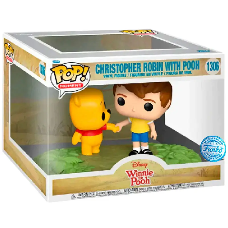 Disney Winnie the Pooh POP! Moment Vinyl Figure Winnie the Pooh- CR w/ Pooh 9 cm termékfotó