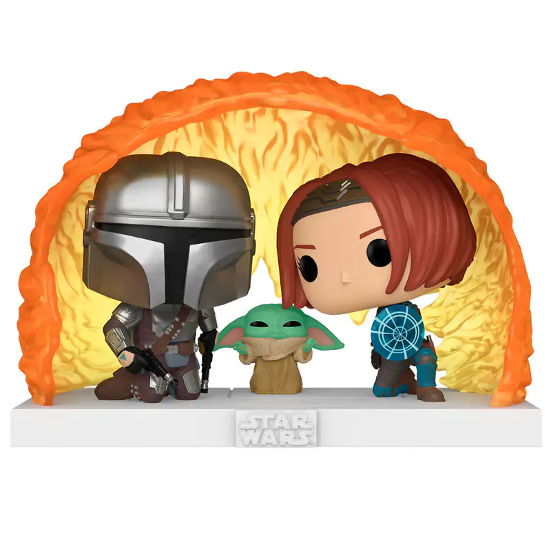 Funko POP figure Moments Star Wars The Mandalorian Grogu Force Barrier termékfotó