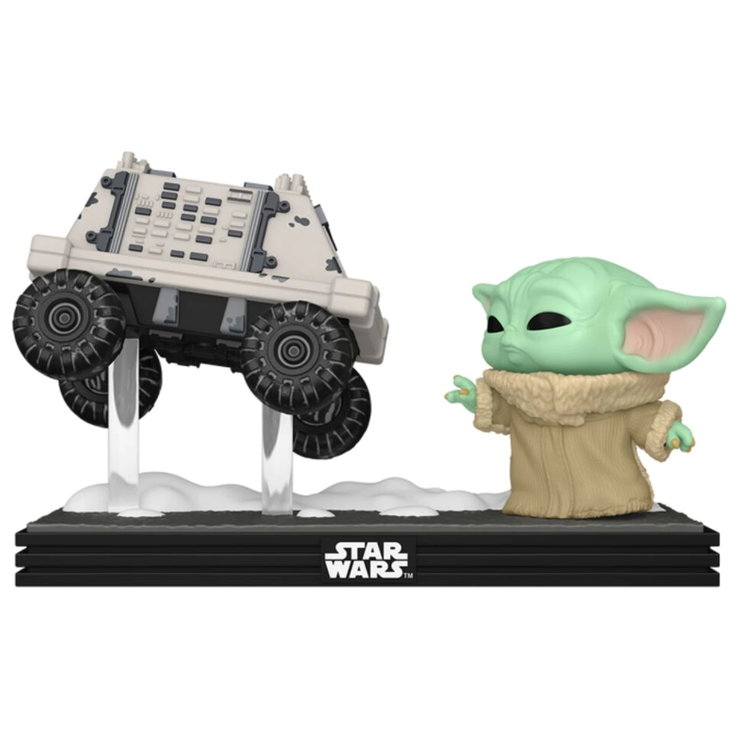 Funko POP figure Moments Star Wars: The Mandalorian & Grogu - Grogu with Polar Mouse Droid product photo