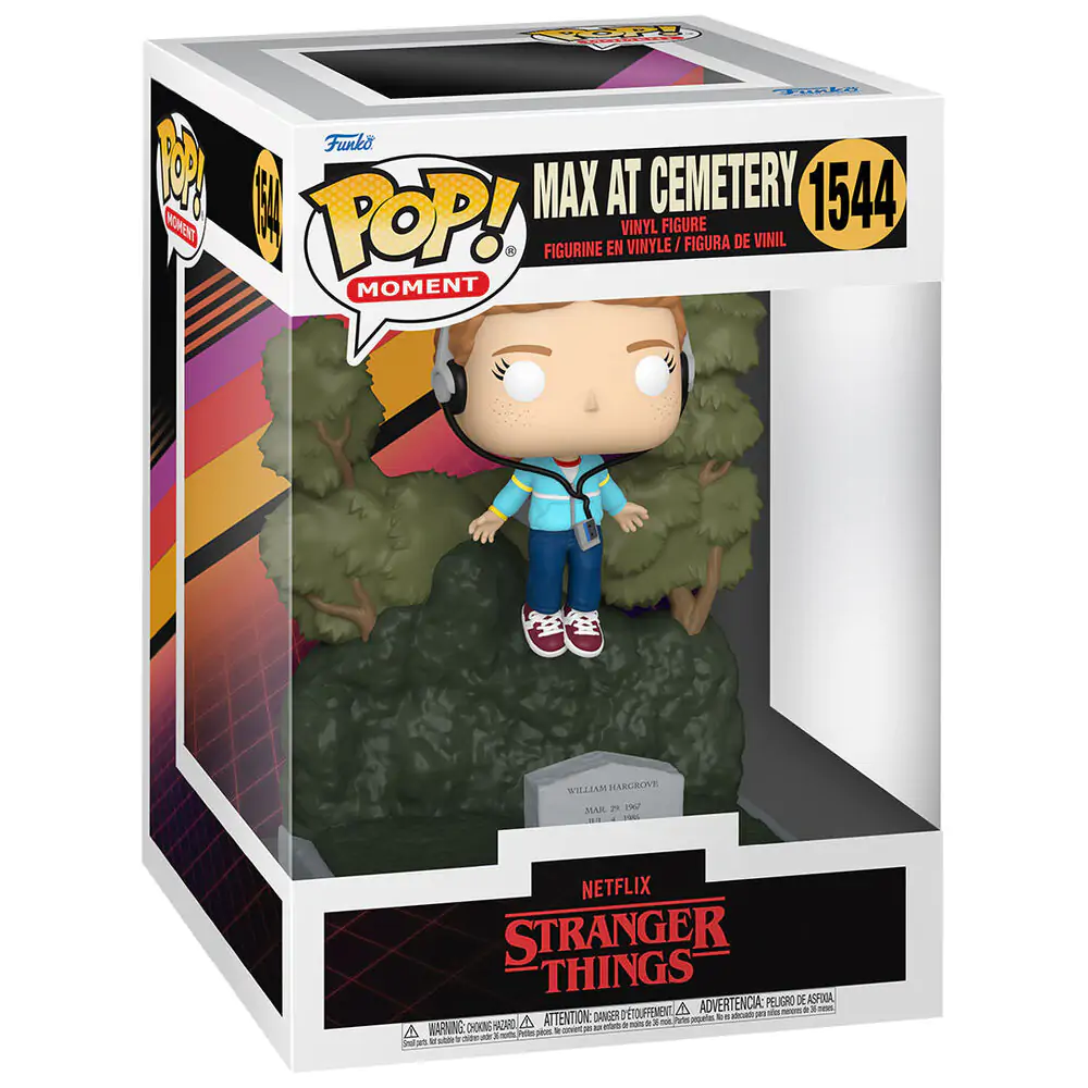 Funko POP figure Moments Stranger Things Max at Cemetery product photo