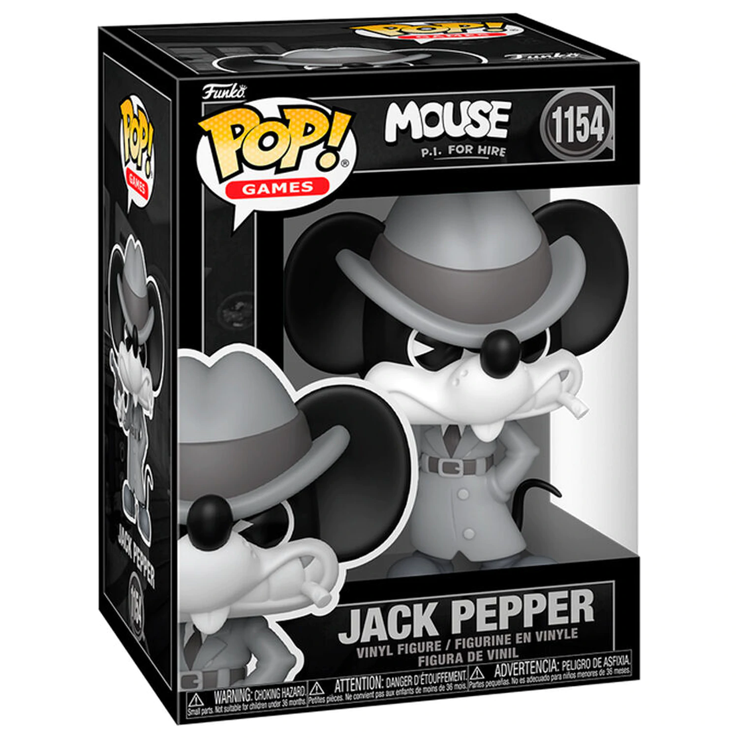 Funko POP figure Mouse P.I. For Hire Jack Pepper product photo
