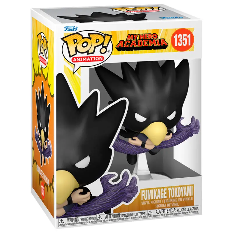 My Hero Academia POP! Animation Vinyl Figure Tokoyami (FA) 9 cm termékfotó