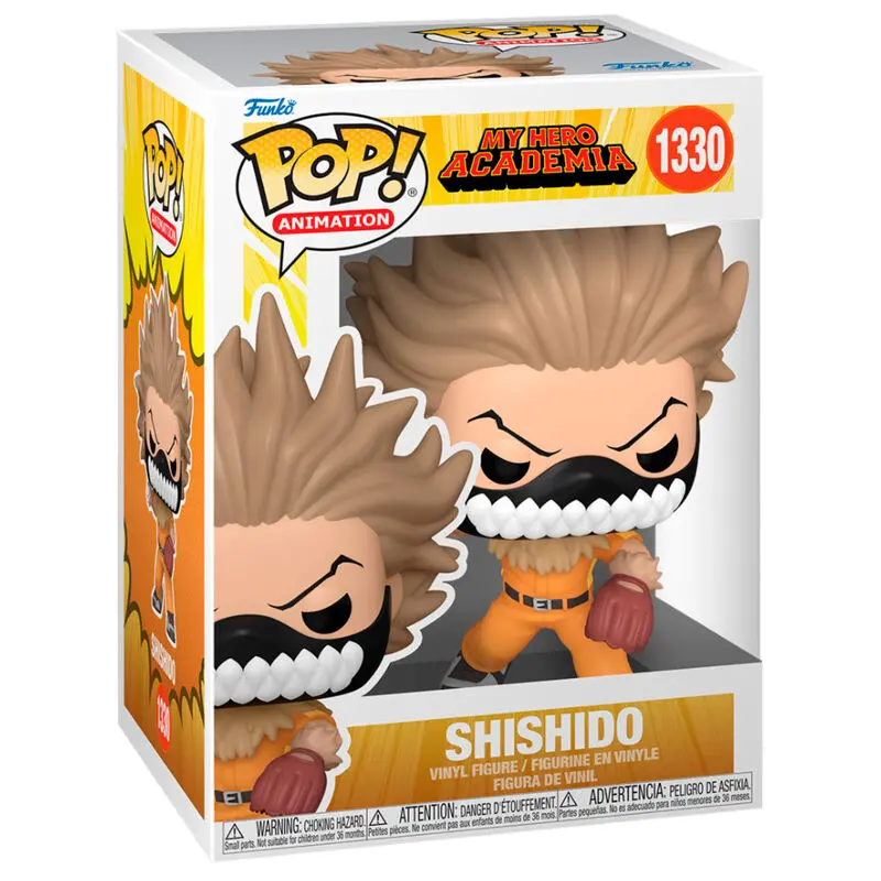 My Hero Academia HLB POP! Animation Vinyl Figure Captain Shishido (Baseball) 9 cm termékfotó