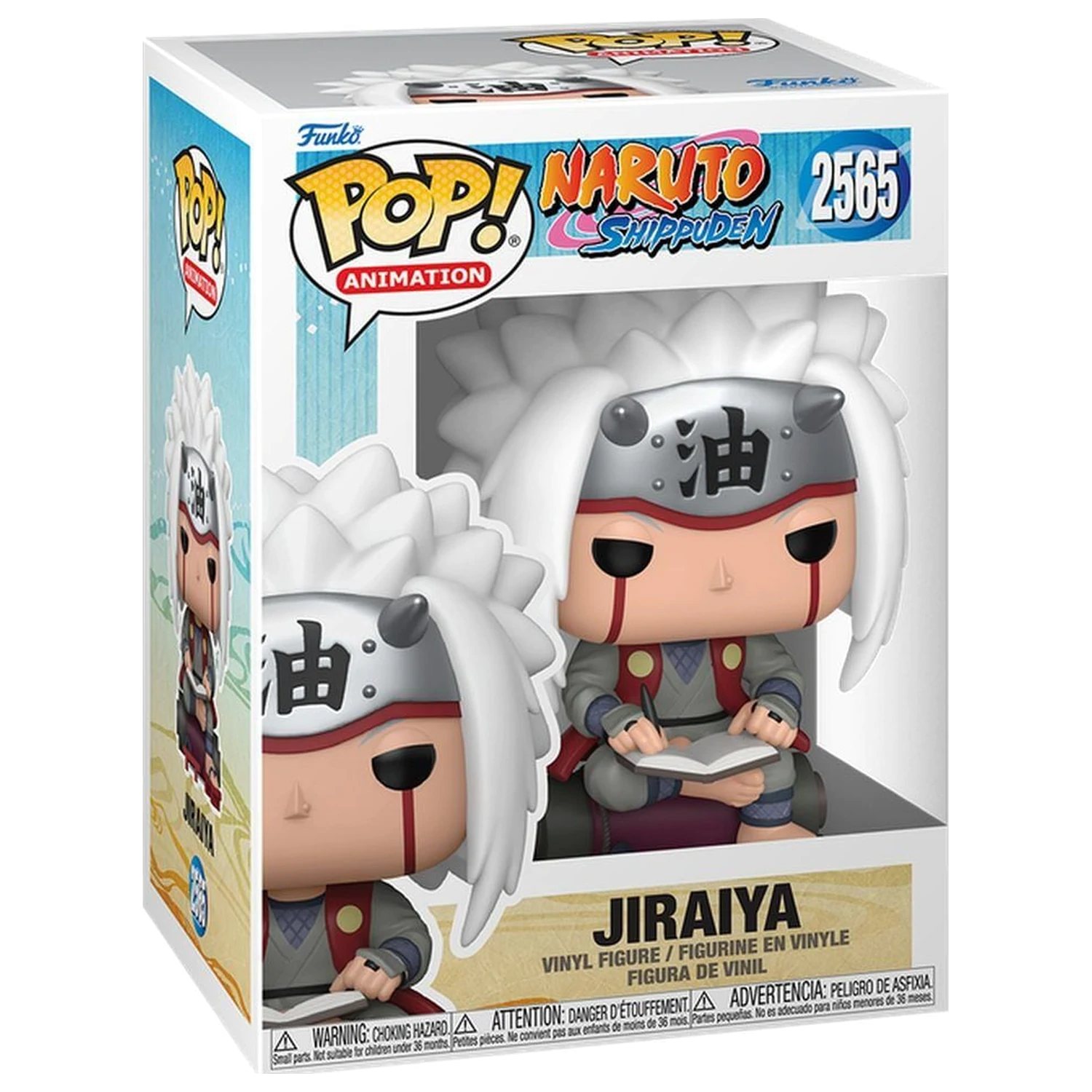 Funko POP figure Naruto Shippuden Jiraiya Reading Book product photo