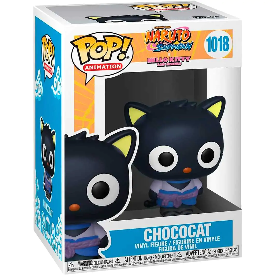 POP figure Naruto Shippuden X Hello Kitty Chococat termékfotó