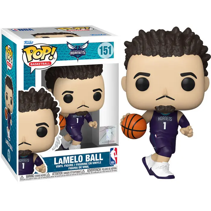 NBA POP! Sports Vinyl Figure LaMelo Ball (Hornets) 9 cm product photo