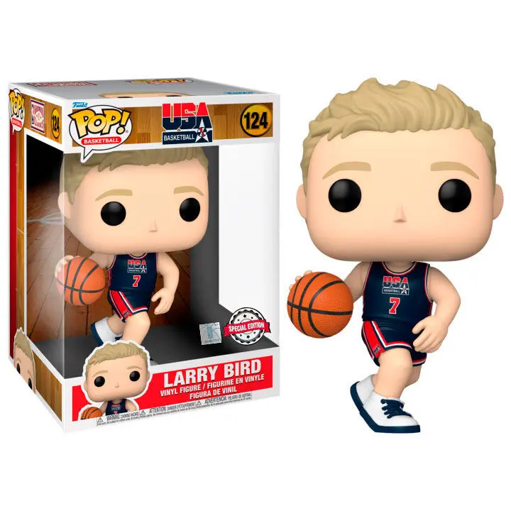 Basketball Super Sized Jumbo POP! Vinyl Figure Larry Bird (Team USA) 25 cm termékfotó