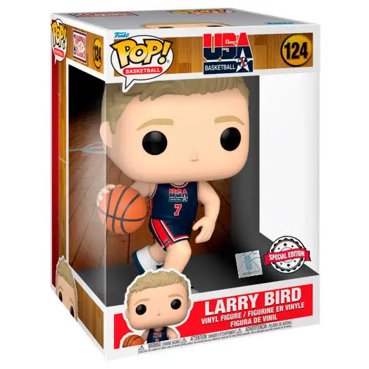 Basketball Super Sized Jumbo POP! Vinyl Figure Larry Bird (Team USA) 25 cm termékfotó