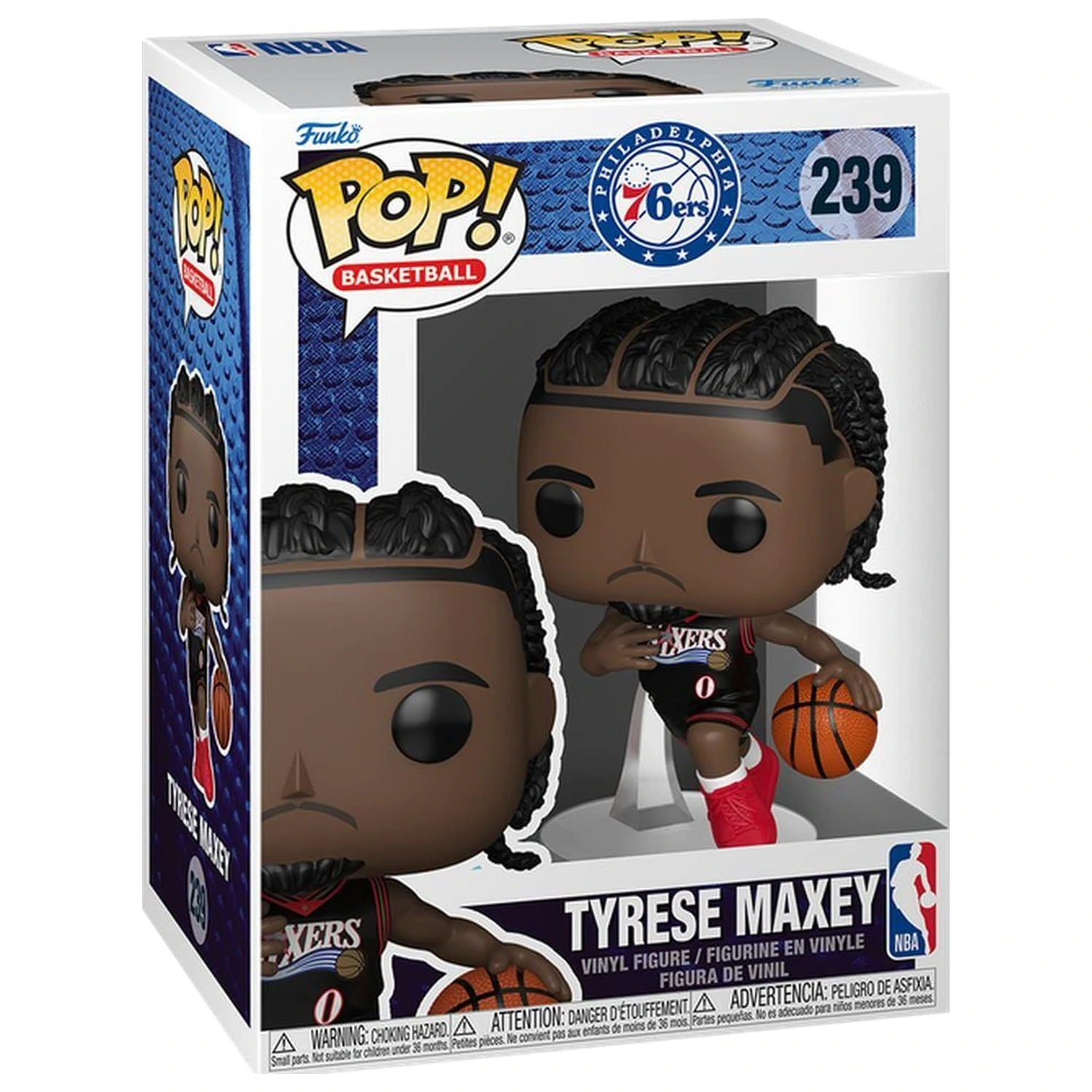Funko POP figure NBA Philadelphia Tyrese Maxey product photo