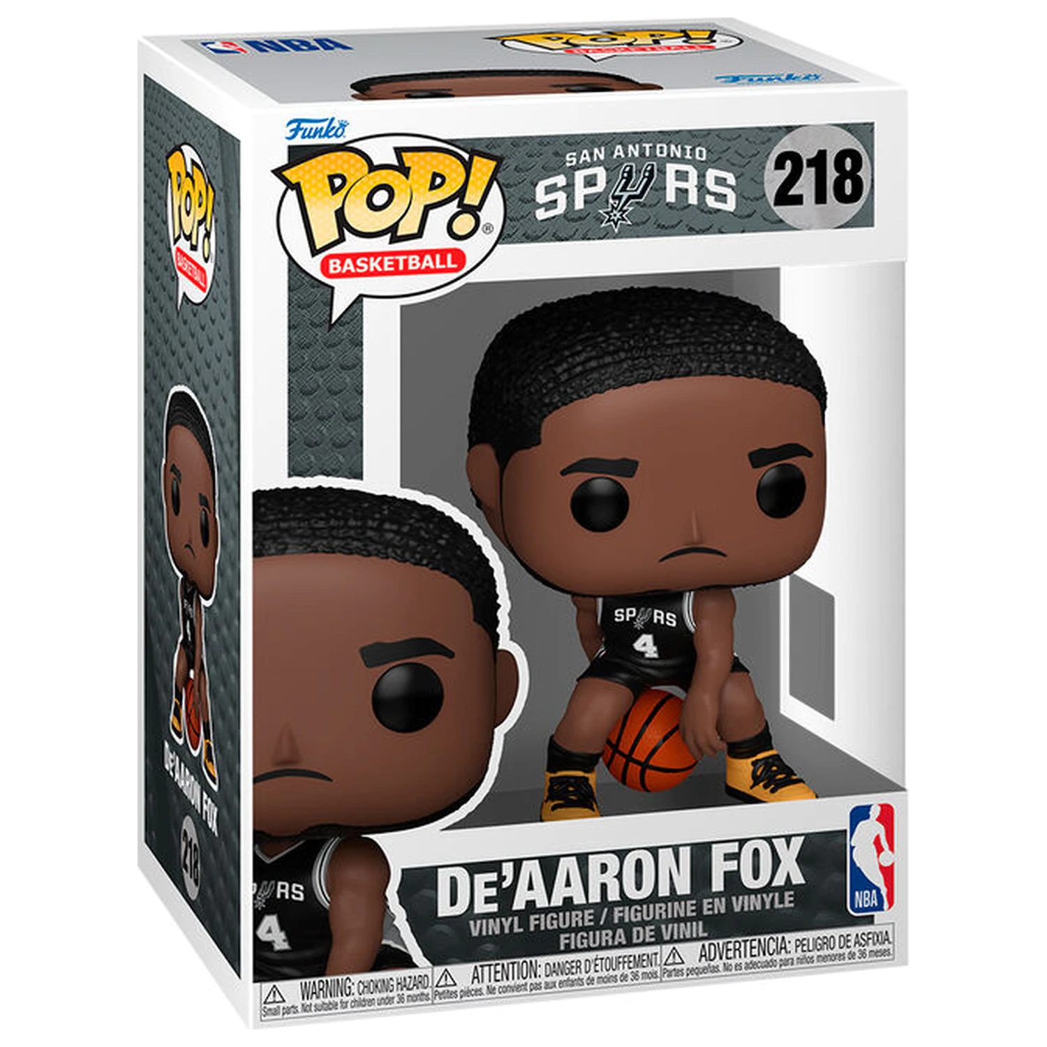 Funko POP figure NBA San Antonio Spurs De'Aaron Fox product photo