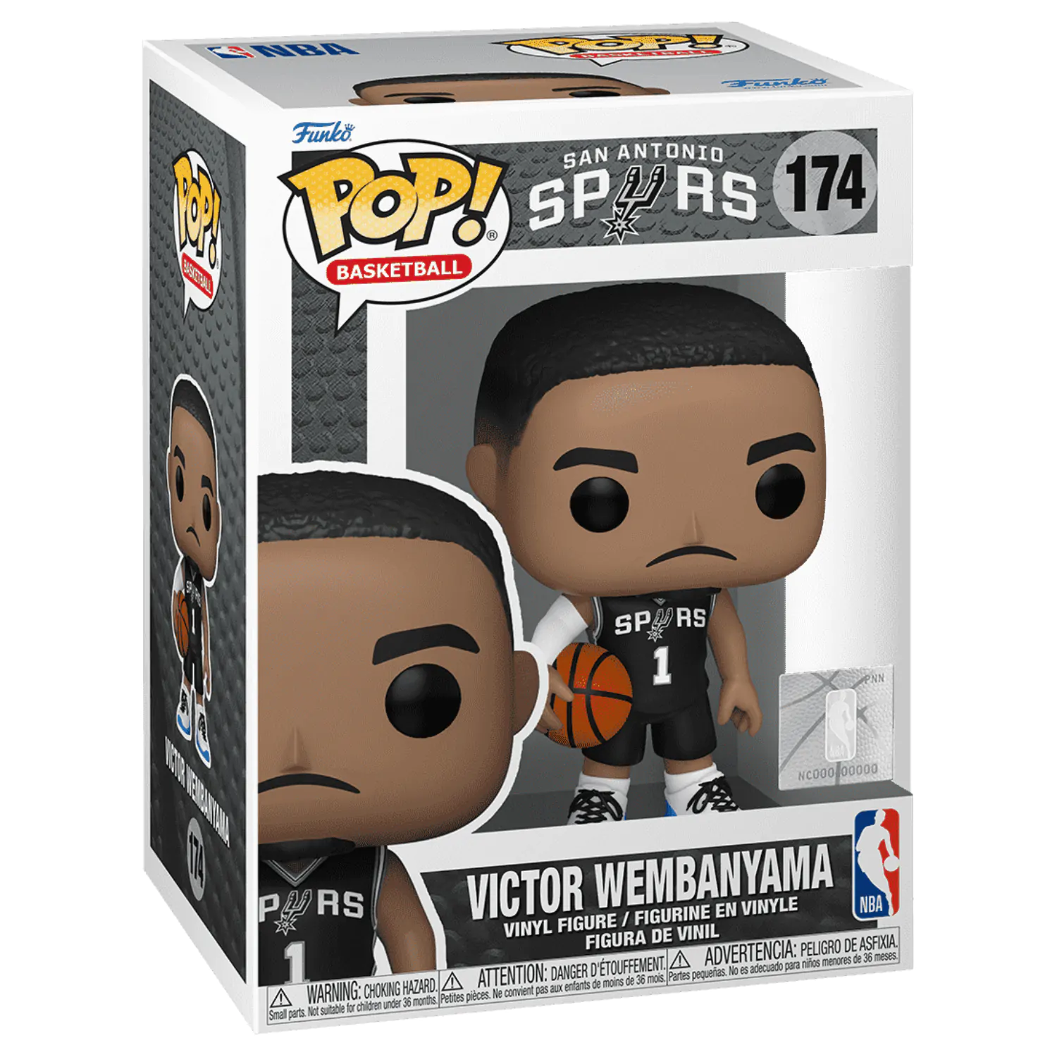 Funko POP figure NBA San Antonio Spyas Victor Wembanyama product photo