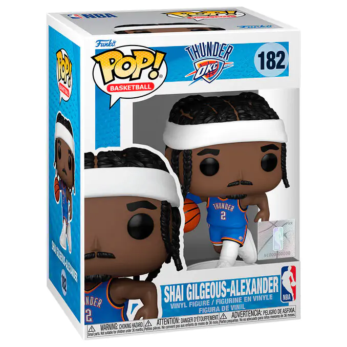 Funko POP figure NBA Thunder OKC Shai Gilgeous Alexander termékfotó