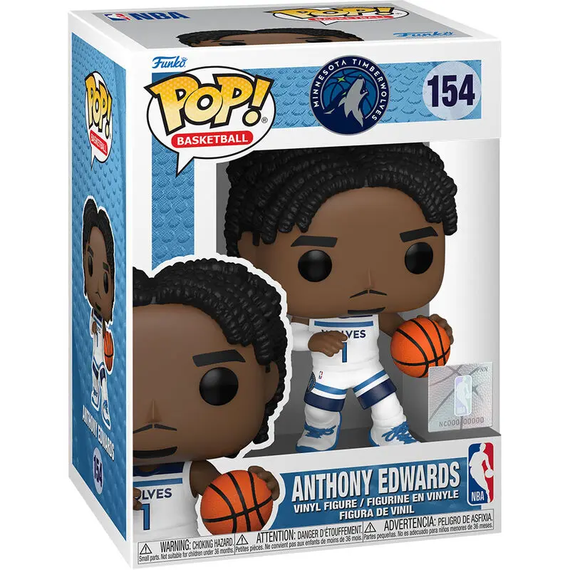 NBA POP! Sports Vinyl Figure A. Edwards (Timberwolves) 9 cm product photo