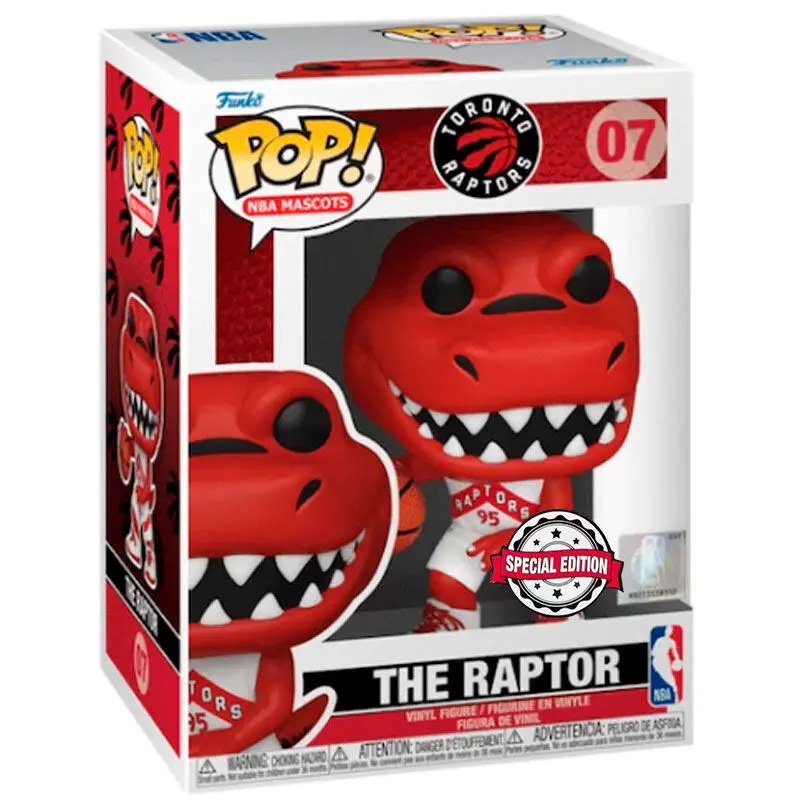 POP figure NBA Toronto Raptors The Raptor Exclusive product photo
