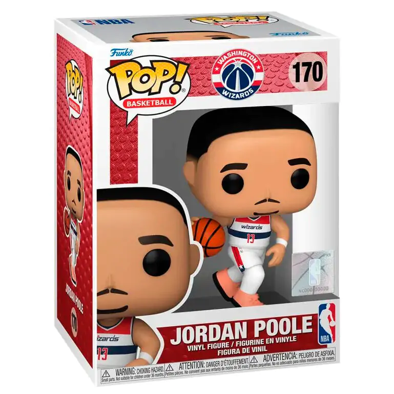 POP figure NBA Washington Wizard Jordan Poole termékfotó