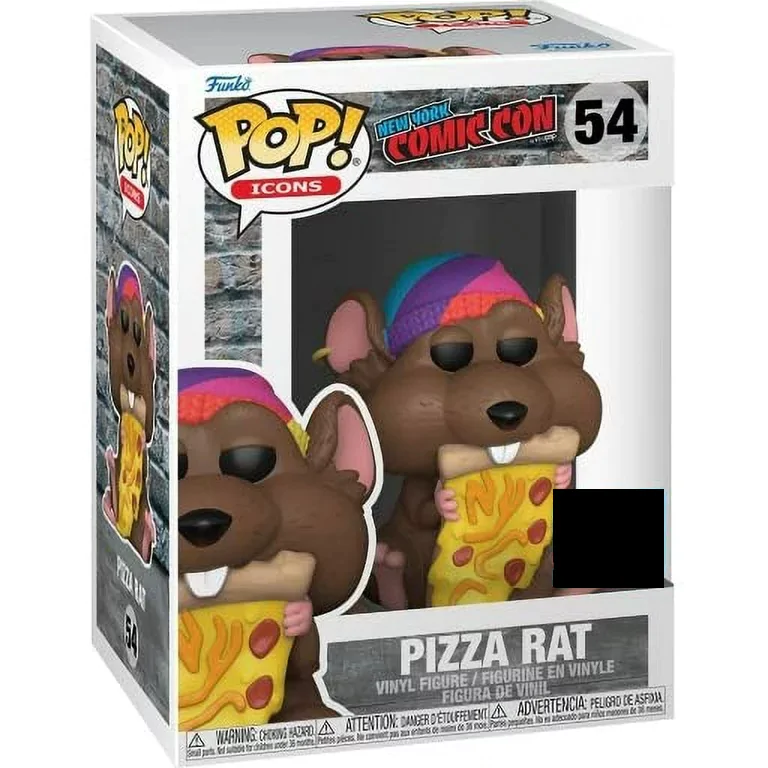 POP figure New York Comiccon Pizza Rat Exclusive termékfotó