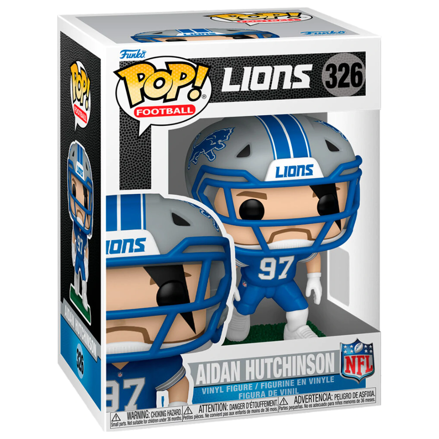 Funko POP figure NFL Lions Aidan Hutchinson product photo