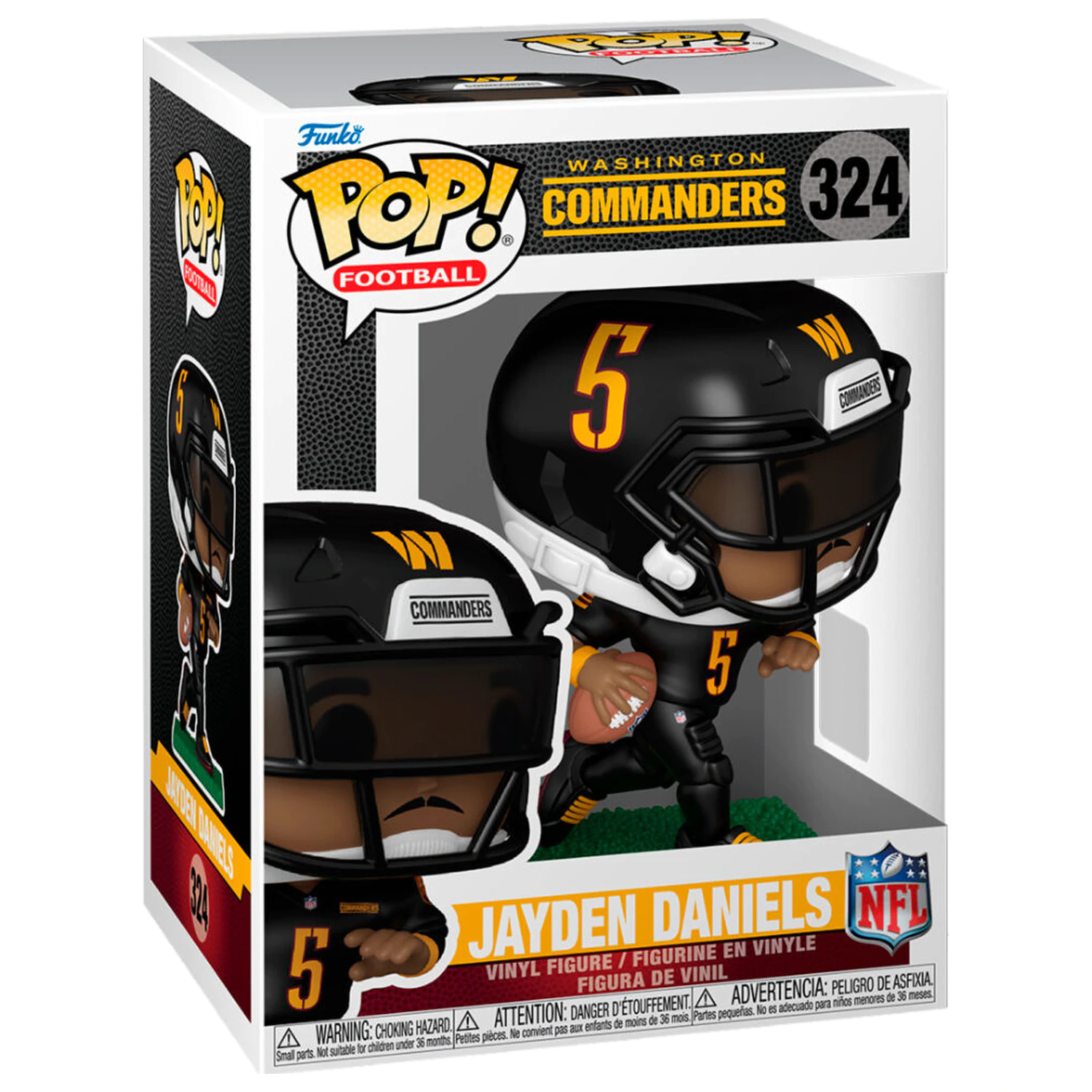 Funko POP figure NFL Washington Commanders Jayden Daniels product photo