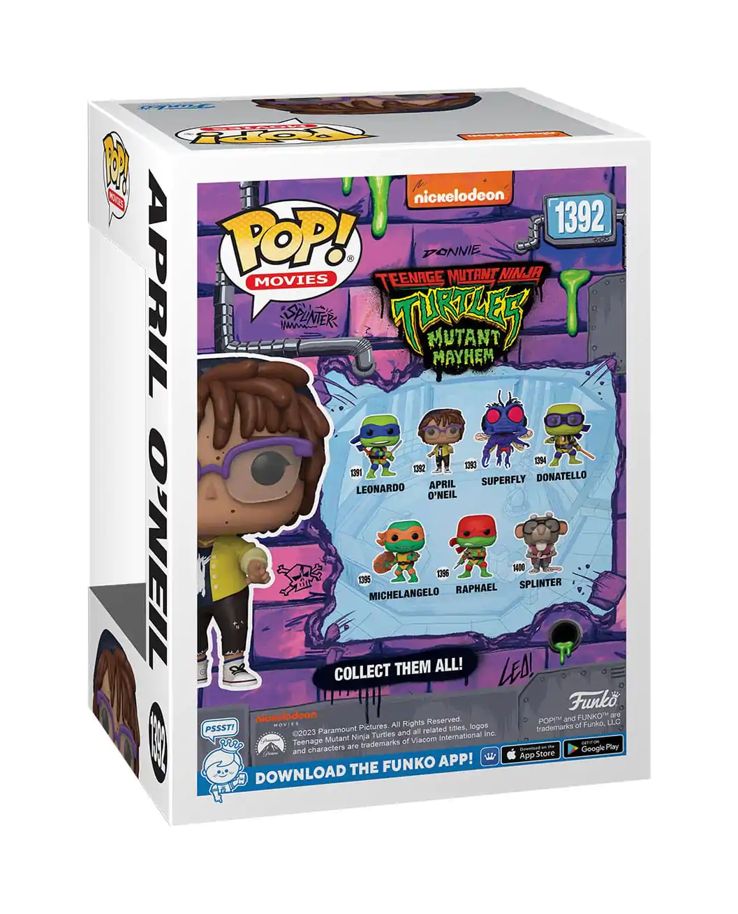 POP figure Ninja Turtles April Oneil product photo