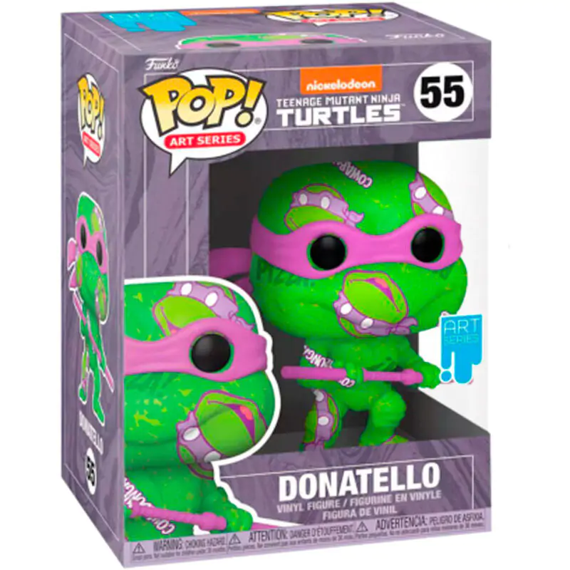 POP figure Ninja Turtles Donatello Artist + Case Exclusive termékfotó