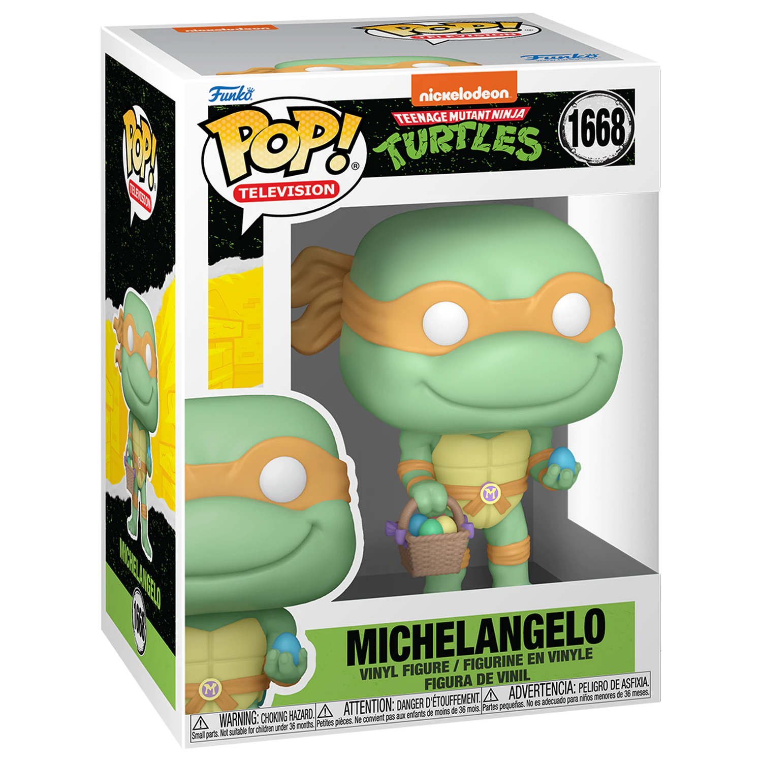 Funko POP figure Ninja Turtles Michelangelo Easter Egg product photo