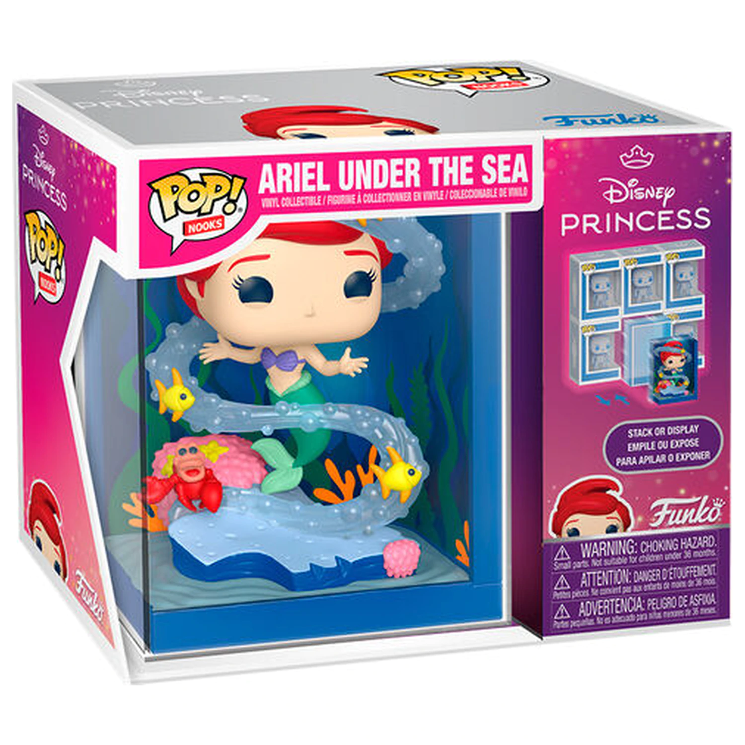 Funko POP figure Nooks Disney Princess Ariel Under the Sea product photo