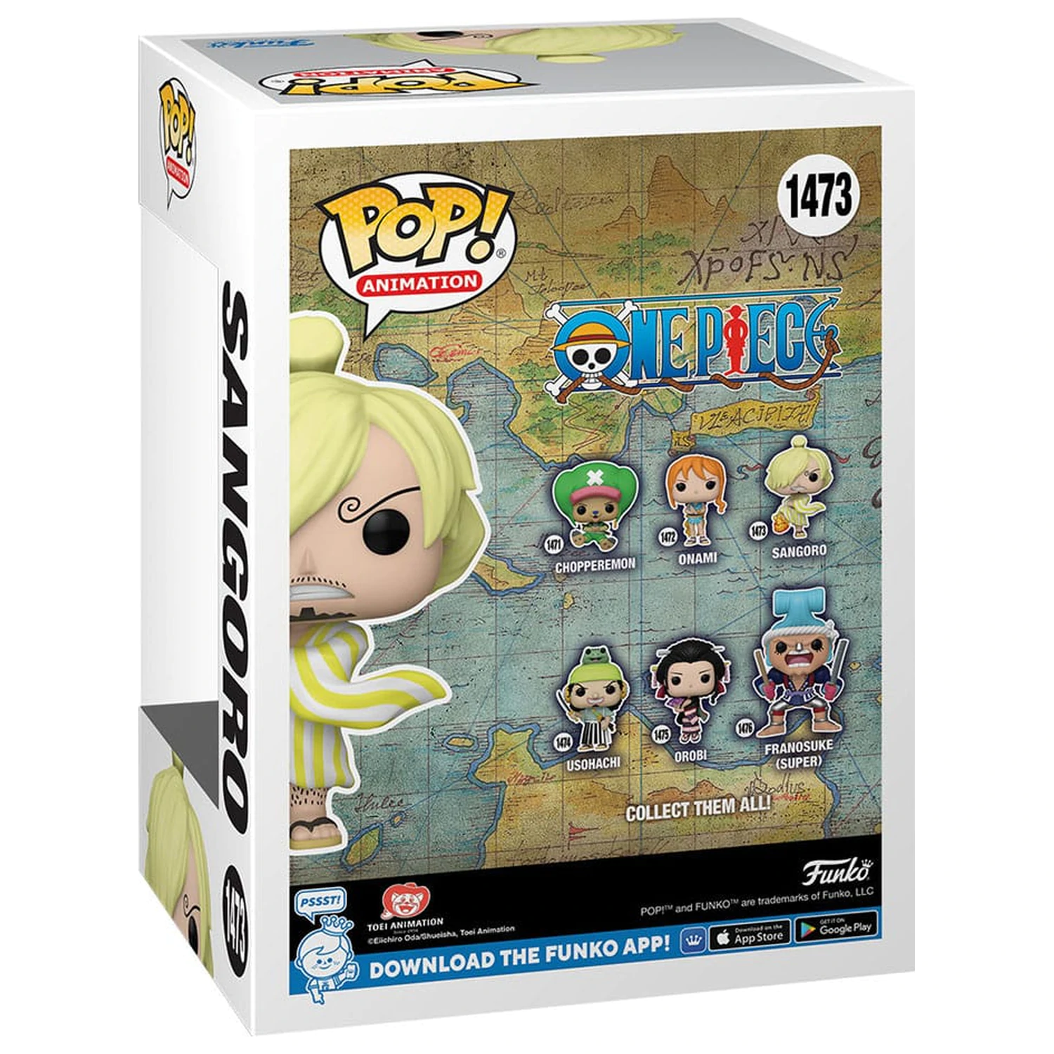 POP figure One Piece Sangoro product photo
