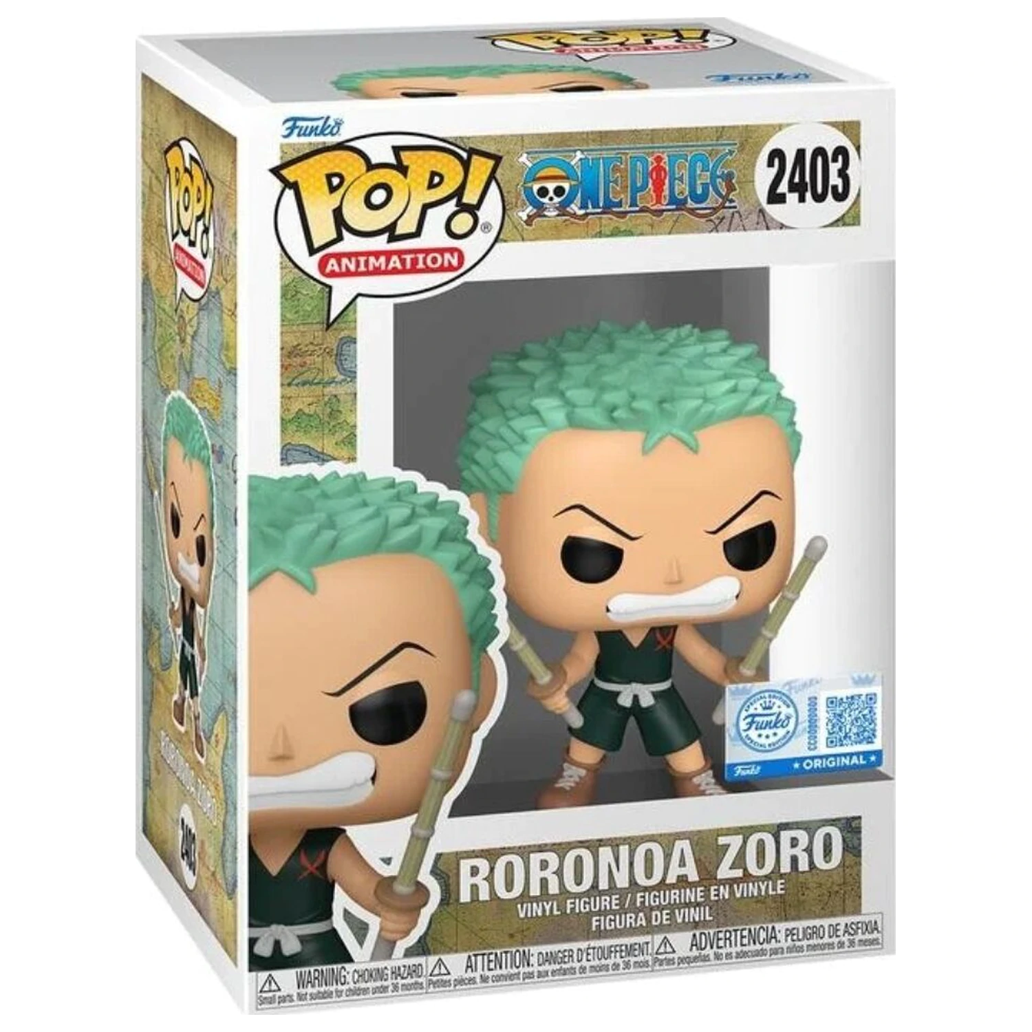 Funko POP figure One Piece Zoro Exclusive product photo
