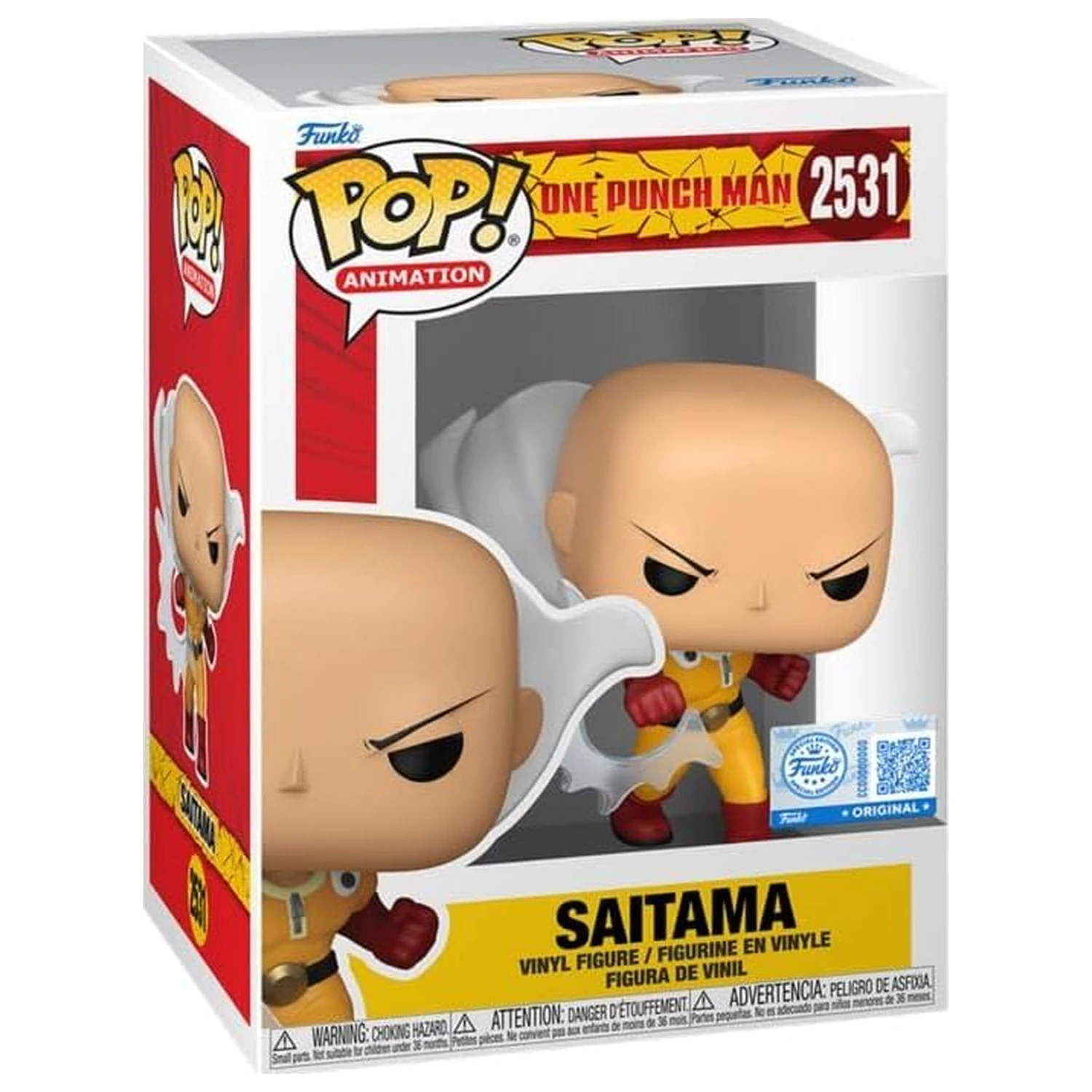 Funko POP figure One Punch Man Saitama Exclusive product photo