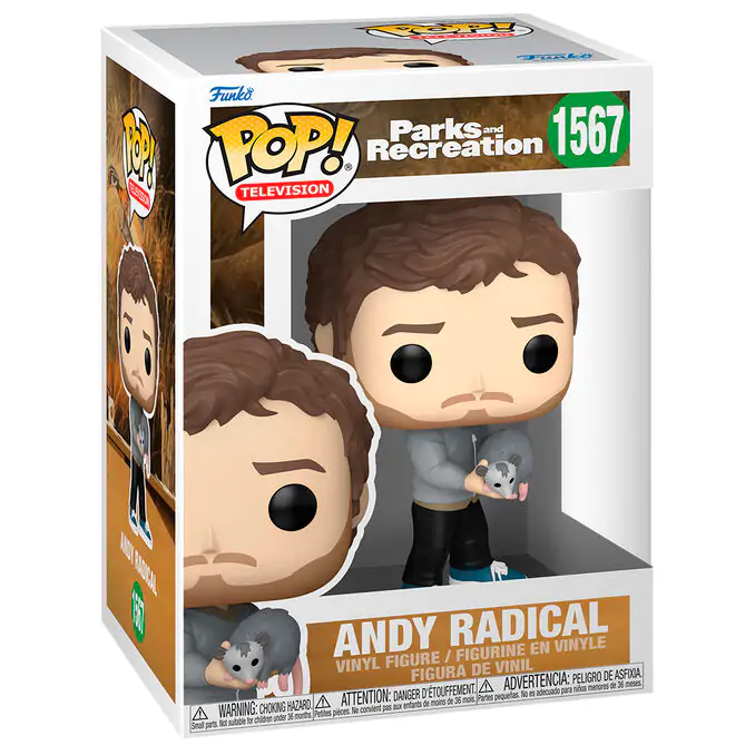 Funko POP figure Parks and Recreation Andy Radical termékfotó