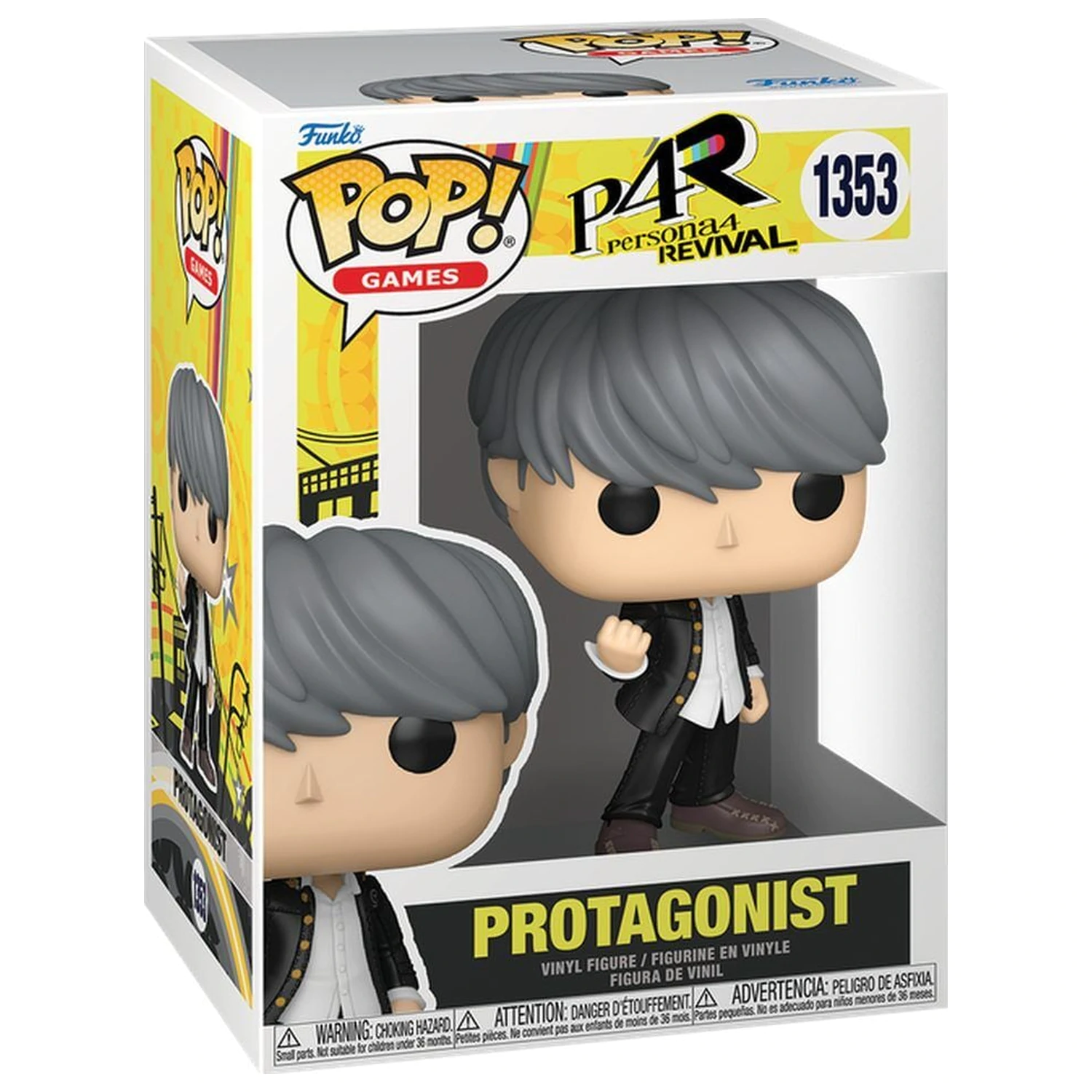 Funko POP figure Persona 4 Revival Protagonist product photo