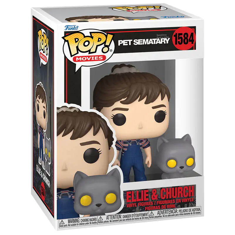 Funko POP figure Pet Sematary Ellie & Church termékfotó