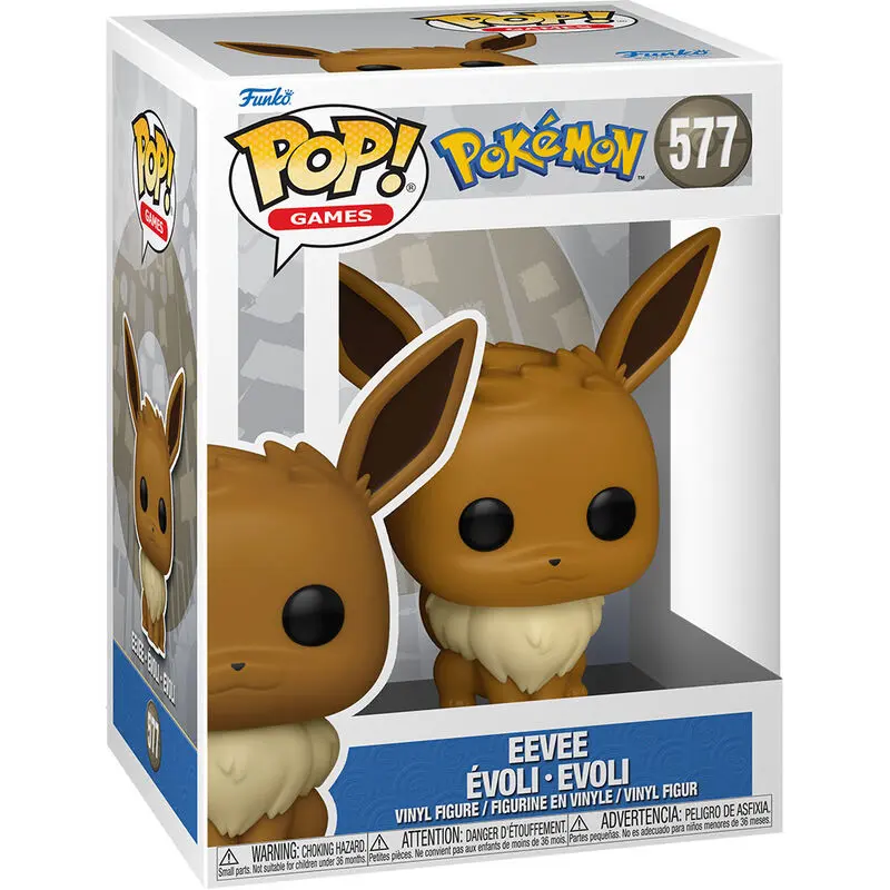 Pokemon POP! Games Vinyl Figure Eevee (EMEA) 9 cm product photo