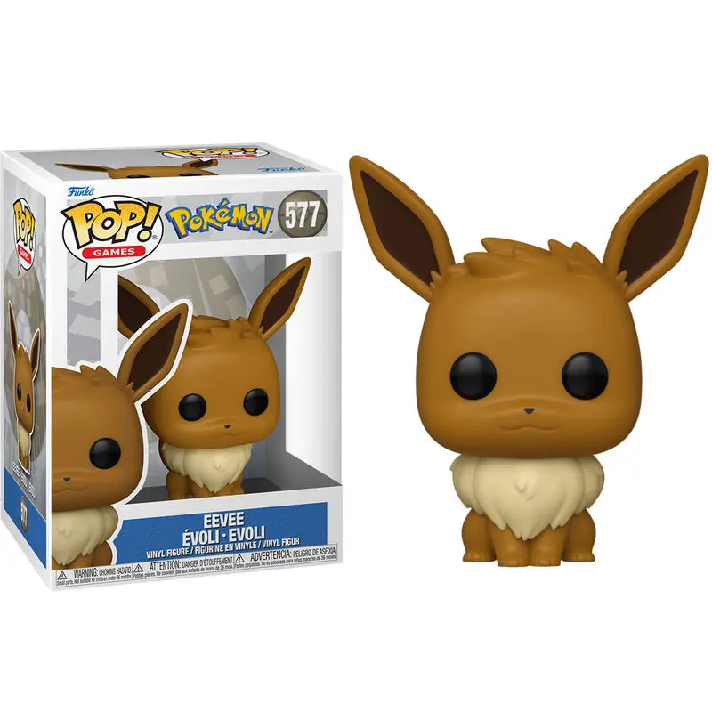 Pokemon POP! Games Vinyl Figure Eevee (EMEA) 9 cm product photo