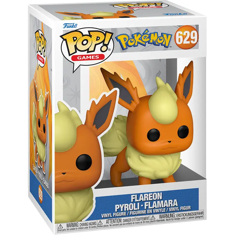 Pokemon POP! Games Vinyl Figure Flareon (EMEA) 9 cm termékfotó