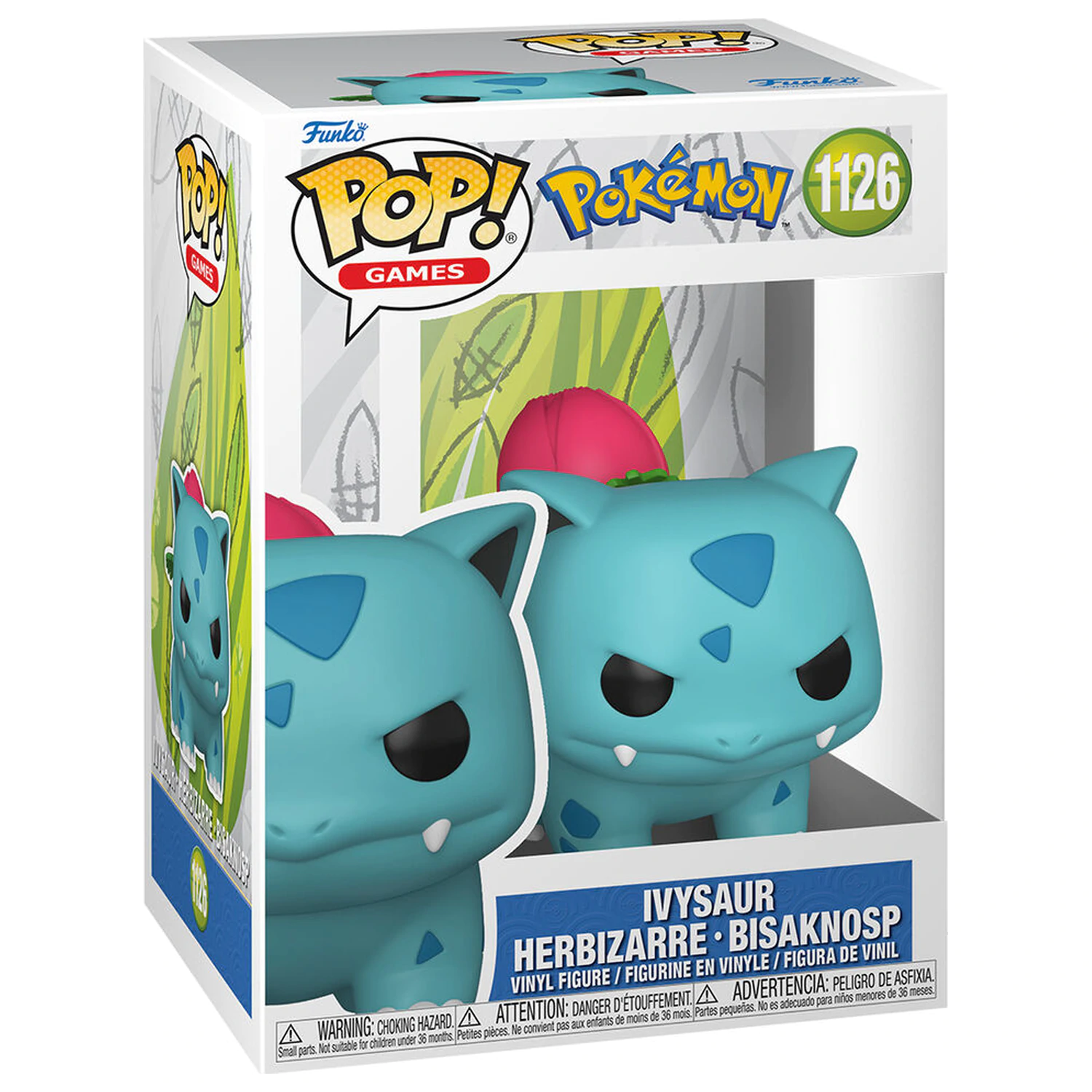 Funko POP figure Pokemon Ivysaur Herbizarre Bisaknosp product photo