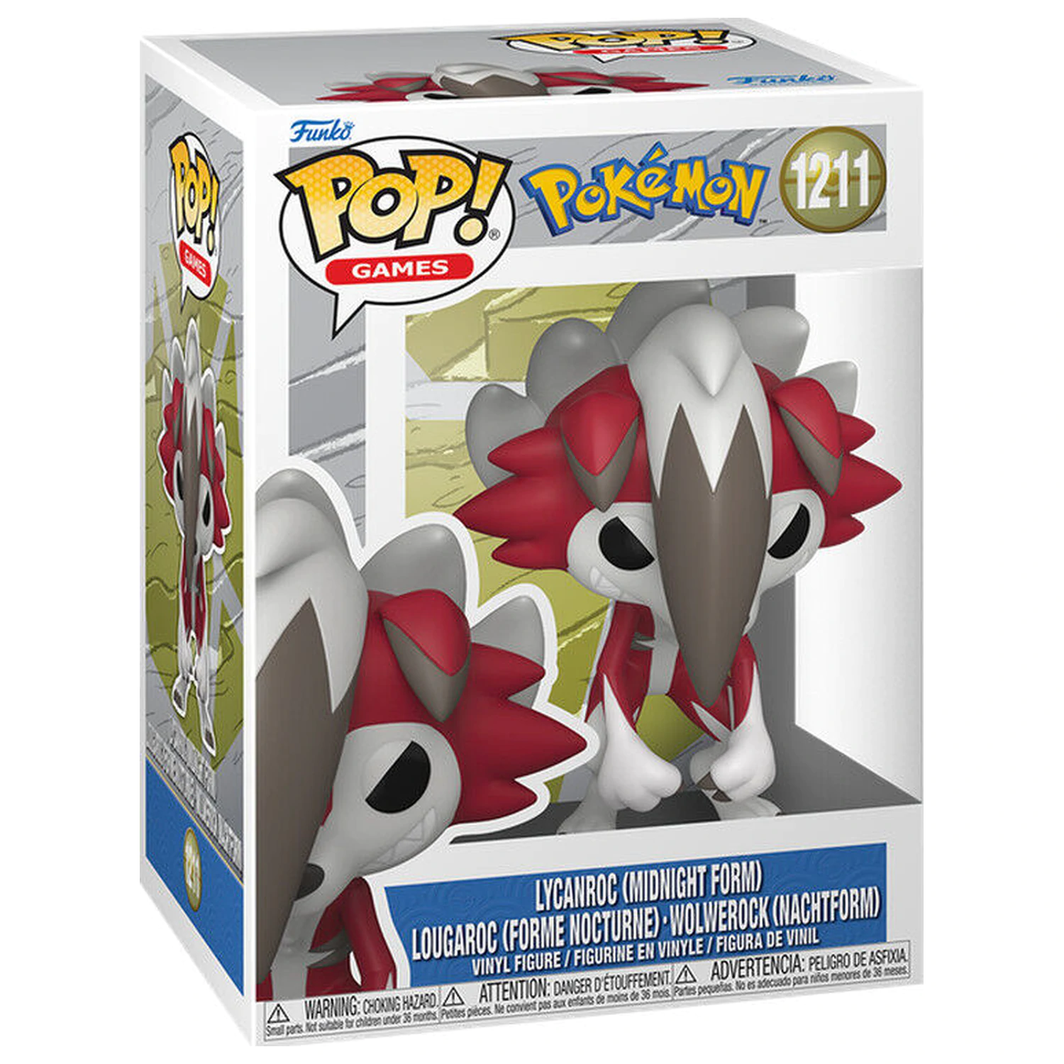 Funko POP figure Pokemon Lycanroc Midnight Form product photo