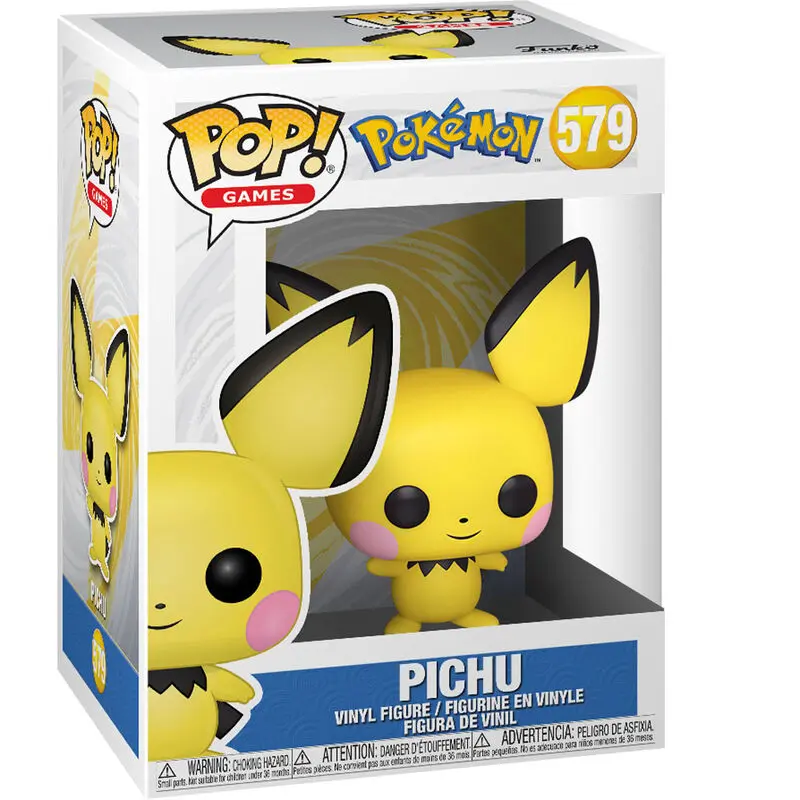 Pokemon POP! Games Vinyl Figure Pichu (EMEA) 9 cm product photo